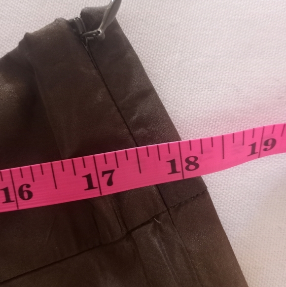 Boden Silk Olive Green Cream Floral Embroidered Sequined Bohemian Skirt 14 - Picture 8 of 10